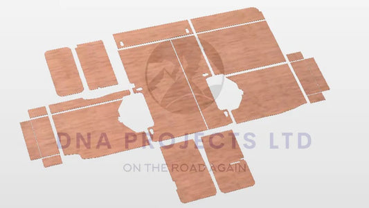 Ford Transit 2000 to 2014 Full Ply Lining Kit L2 MWB FWD