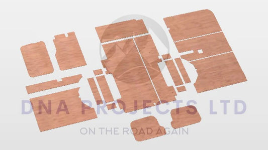 Ford Transit 2014 Onwards Full Ply Lining Kit L2 MWB RWD