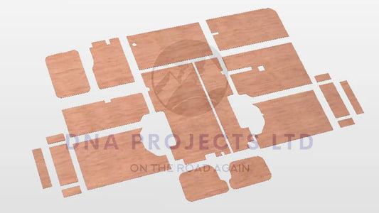 Ford Transit 2014 Onwards Full Ply Lining Kit L3 LWB FWD