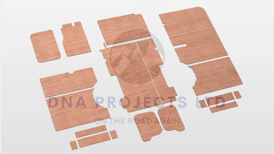 Ford Transit 2014 Onwards Full Ply Lining Kit L3 LWB RWD