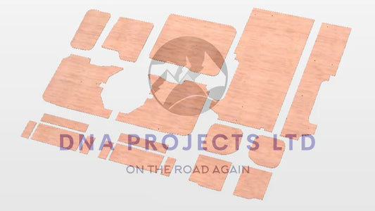 Ford Transit Custom 2012 to 2023 Full Ply Lining Kit L1