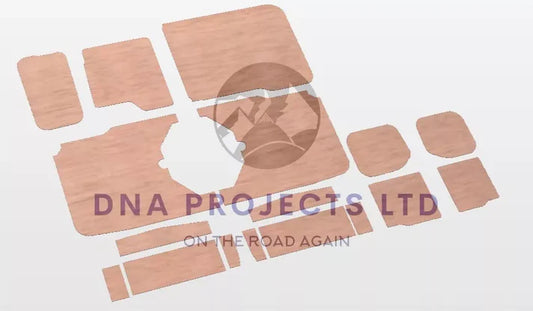 Ford Transit Custom 2012 to 2023 Full Ply Lining Kit L2