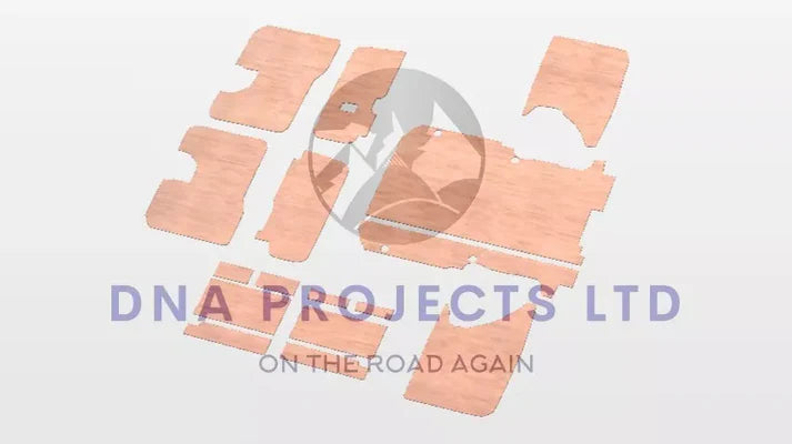 Peugeot Expert 2007 to 2016 Full Ply Lining Kit L1 SWB