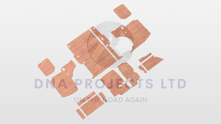 Renault Kangoo 2007 to 2021 Full Ply Lining Kit L2 Maxi LWB