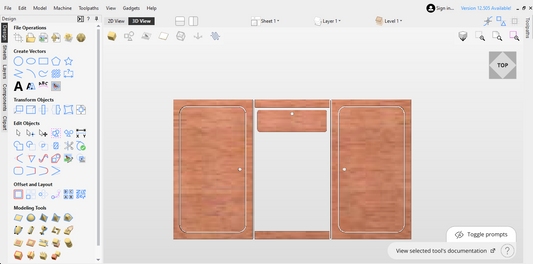 Custom Order (Bethany Falconer) 1500mm x 880mm x 400mm lightweight ply kitchen pod.