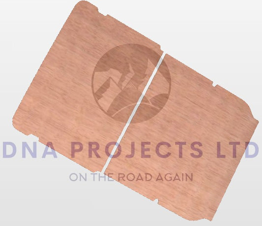 Ford Transit Custom 2012 to 2023 SWB L1  - 6mm Plywood Roof Lining