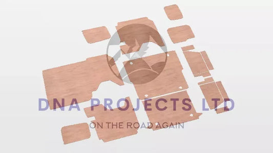 Vauxhall Combo 2012 to 2018 Full Ply Lining Kit L2 H2 LWB