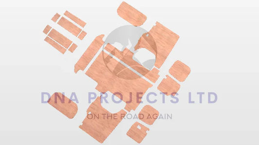 Vauxhall Vivaro 2001 to 2014 Full Ply Lining Kit L1 SWB