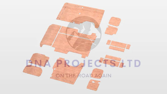 Vauxhall Vivaro 2014 to 2019 Full Ply Lining Kit L2 LWB