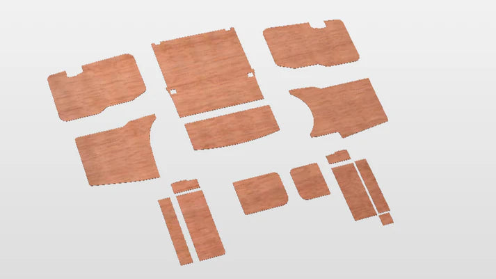 Volkswagen Caddy 2004 to 2020 Full Ply Lining Kit
