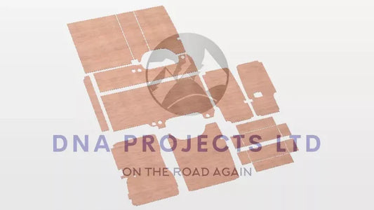 Volkswagen Crafter 2006 to 2017 Full Ply Lining Kit L1 SWB