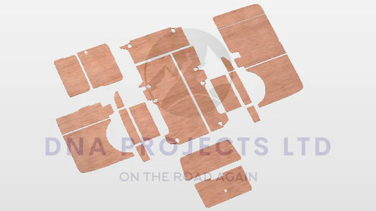 Volkswagen Transporter T5 2002 to 2015 Full Ply Lining Kit L2 LWB