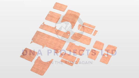 Volkswagen Transporter T6 2015 to 2023 Full Ply Lining Kit L1 SWB