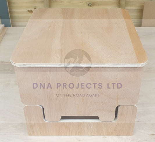 campervan toilet storage box Thetford 145/345 165/365 Porta Potti Easy Assembly