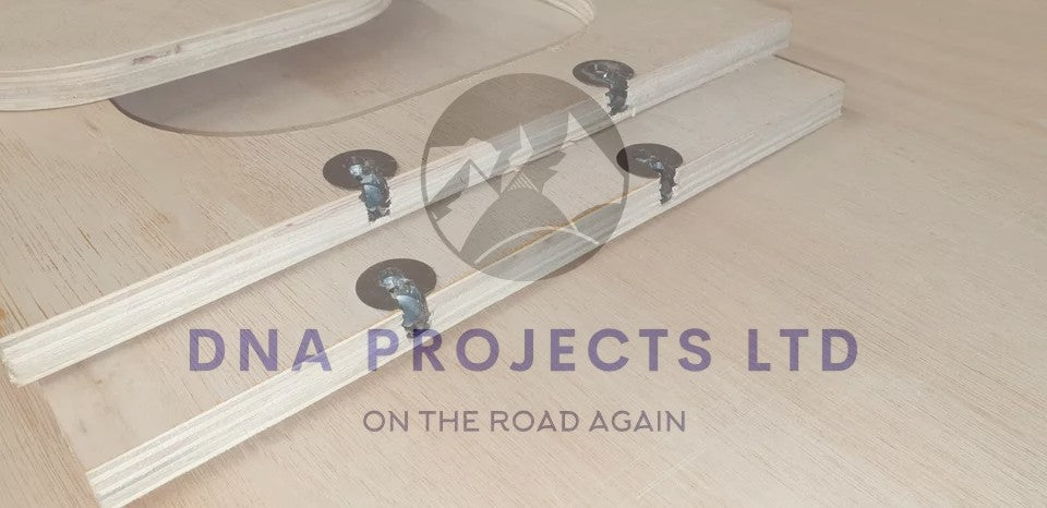 Campervan Furniture Top Locker 15mm Lightweight Ply Or 15mm MDF 300/600/900/1000/1200mm cam lock design