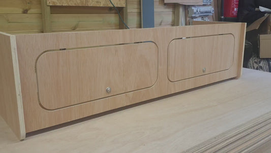 Campervan Furniture Top Locker 15mm Lightweight Ply Or 15mm MDF Assembly Instructions Video