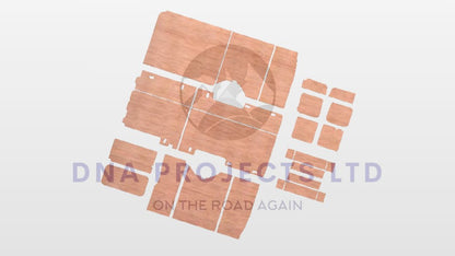 Ford Transit 2000 to 2014 Full Ply Lining Kit L4 XLWB RWD