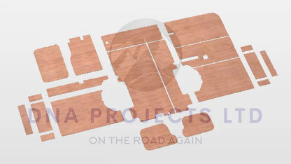 Ford Transit 2014 Onwards Full Ply Lining Kit L2 MWB FWD