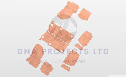 Ford Transit Connect 2014 to 2024 Full Ply Lining Kit L1H1 Trend Model SWB