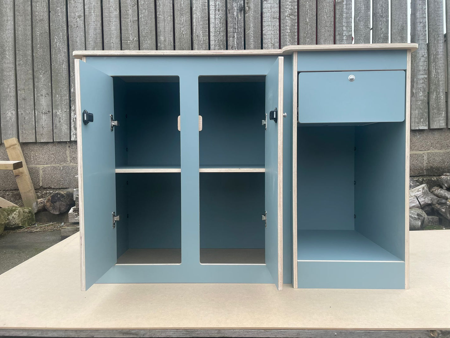 Custom order, eBay kitchen unit (high gloss white)