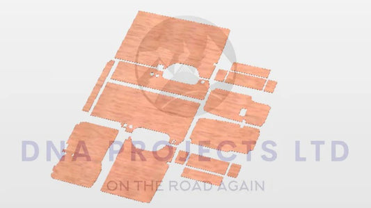 Mercedes Sprinter 2006 to 2018 Full Ply Lining Kit L1 SWB