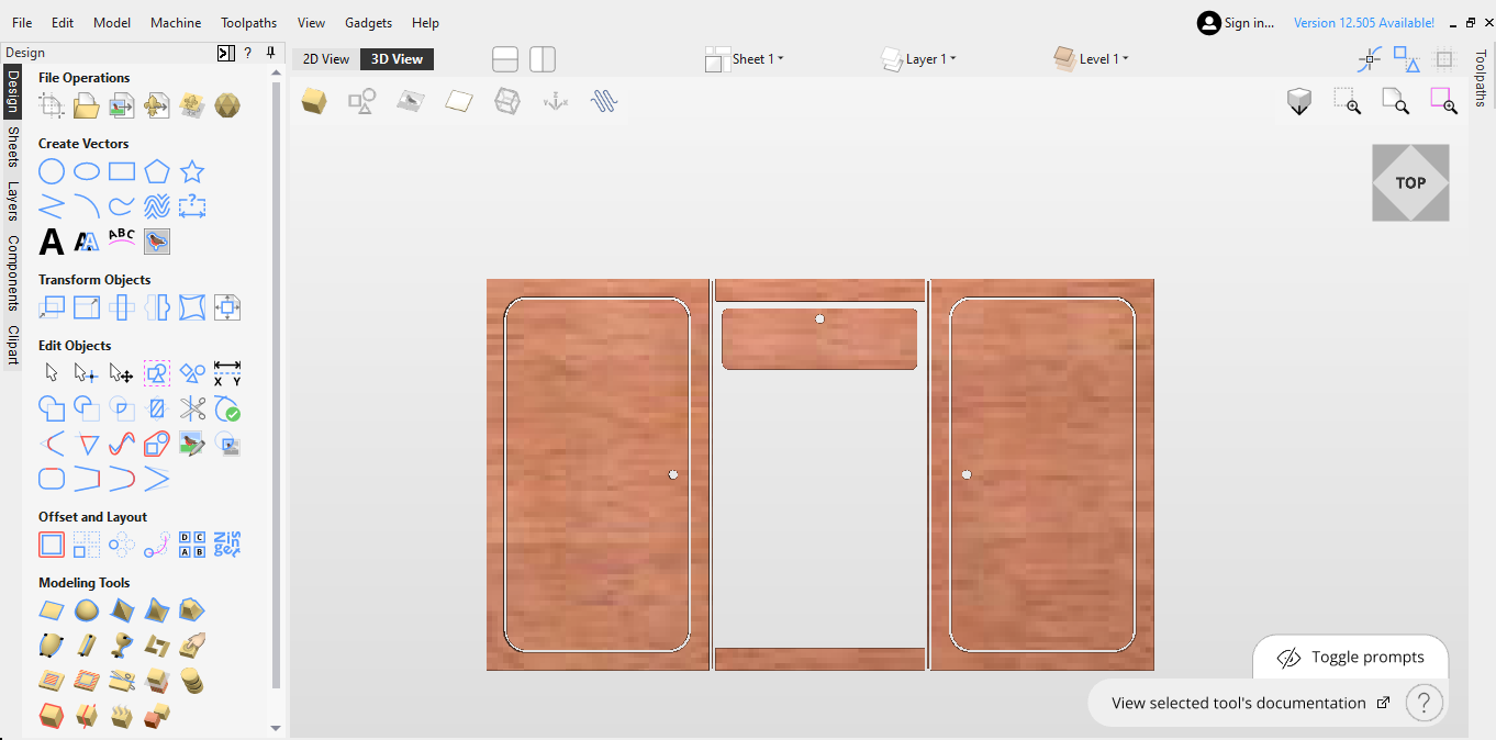 Custom Order (Bethany Falconer) 1500mm x 880mm x 400mm lightweight ply kitchen pod.