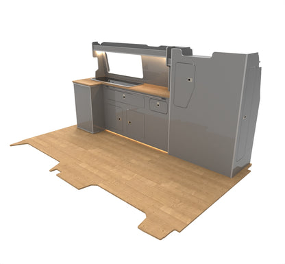 VW Volkswagen T7 Transporter 2024 Onwards Campervan Kitchen Unit LWB Version 3