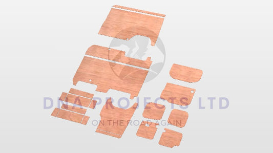 Vauxhall Vivaro 2002 to 2014 SWB Full Ply Lining Kit