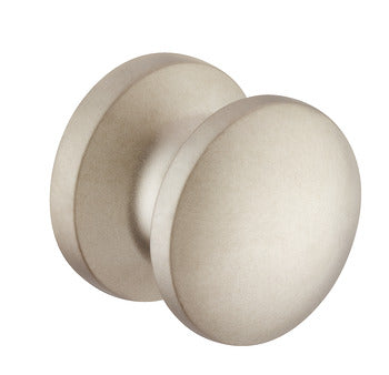 Rim Lock, Mini Push-Lock Knob Matt Nickel, Häfele 229.07.606